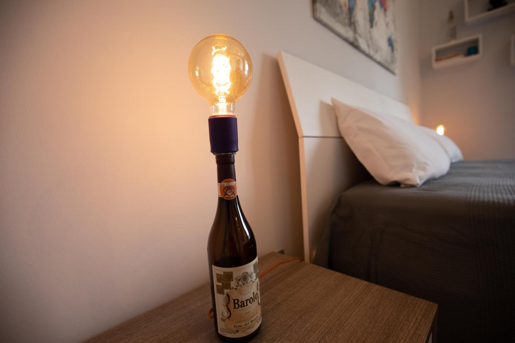 Vinhome Bilocale Con Garage Privato Alba Centro ภายนอก รูปภาพ