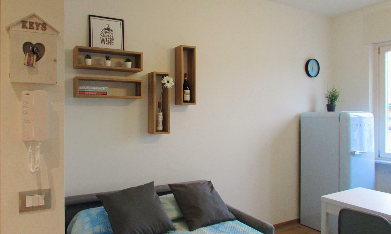 Vinhome Bilocale Con Garage Privato Alba Centro ภายนอก รูปภาพ