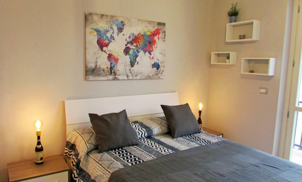 Vinhome Bilocale Con Garage Privato Alba Centro ภายนอก รูปภาพ