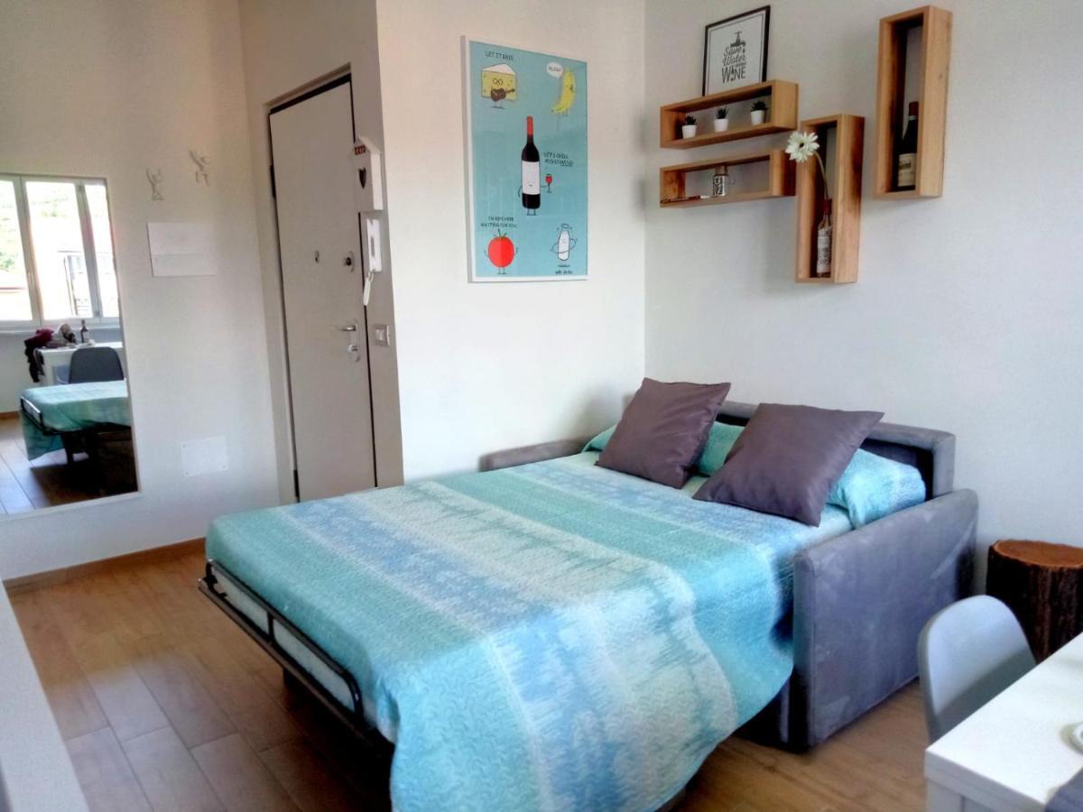 Vinhome Bilocale Con Garage Privato Alba Centro ภายนอก รูปภาพ